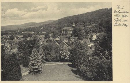 Bad Liebenstein - Blick vom Aschenberg Bad Liebenstein - Blick vom Aschenberg