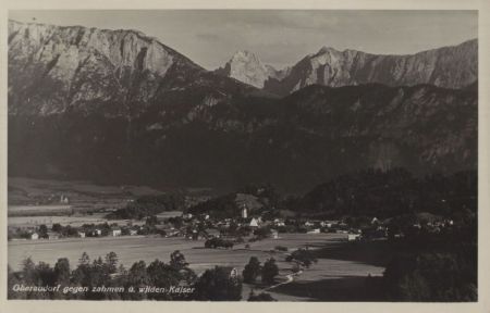 Oberaudorf - gegen zahmen und wilden Kaiser Oberaudorf - gegen zahmen und wilden Kaiser