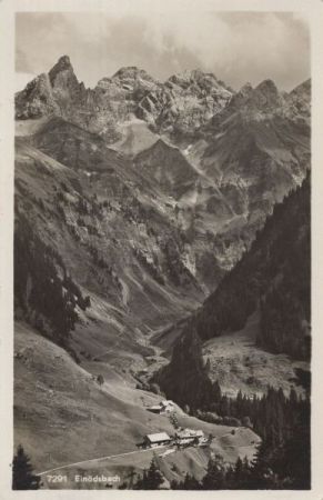 Oberstdorf-Einödsbach - aus der Höhe Oberstdorf-Einödsbach - aus der Höhe