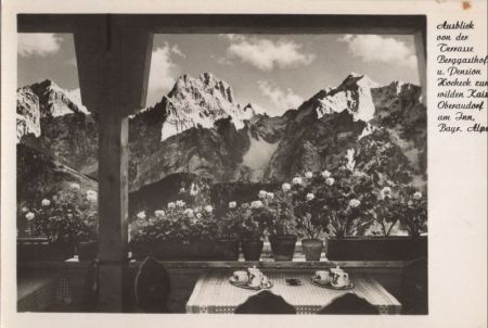 Oberaudorf - Ausblick vom Berggasthof Hocheck Oberaudorf - Ausblick vom Berggasthof Hocheck