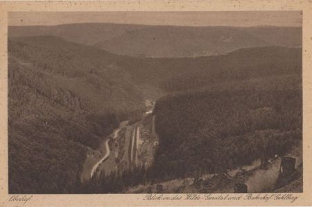 Oberhof - Blick ins Wilde-Geratal Oberhof - Blick ins Wilde-Geratal