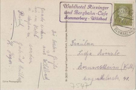 Bad Wildbad - Sommerberg Bad Wildbad - Sommerberg