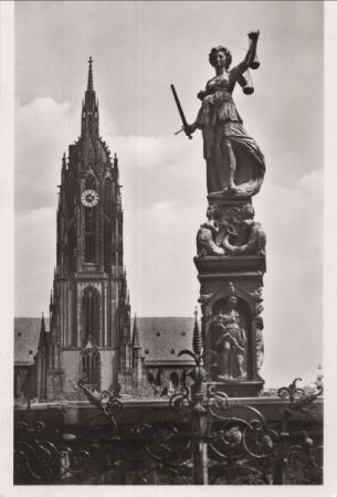 Frankfurt am Main - Gerechtigkeitsbrunnen Frankfurt am Main - Gerechtigkeitsbrunnen