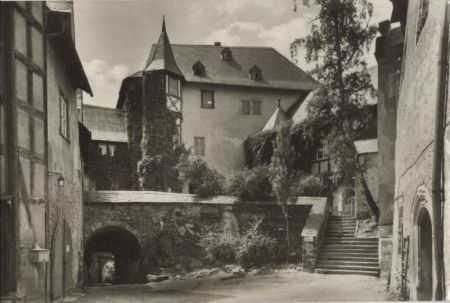 Leutenberg - Friedensburg, Burghof Leutenberg - Friedensburg, Burghof