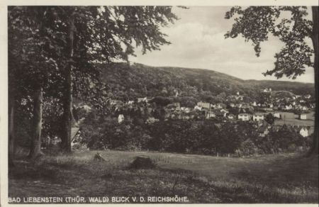 Bad Liebenstein - von der Reichshöhe Bad Liebenstein - von der Reichshöhe