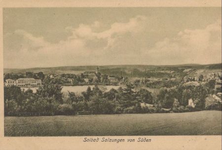 Bad Salzungen - von Süden Bad Salzungen - von Süden