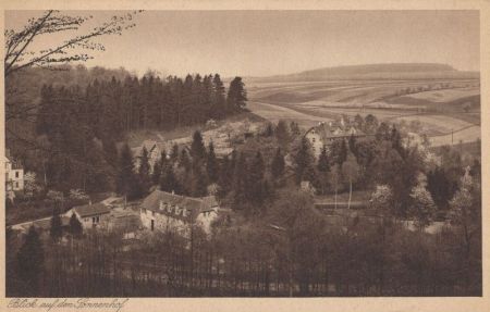 Rastenberg - Blick auf den Sonnenhof Rastenberg - Blick auf den Sonnenhof