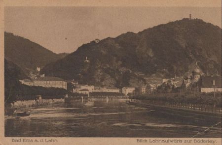 Bad Ems - Blick zur Bäderley Bad Ems - Blick zur Bäderley