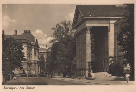 Meiningen - am Theater Meiningen - am Theater