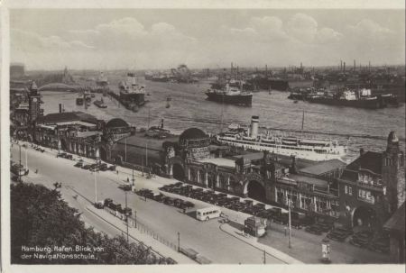 Hamburg - Blick von Navigationsschule Hamburg - Blick von Navigationsschule