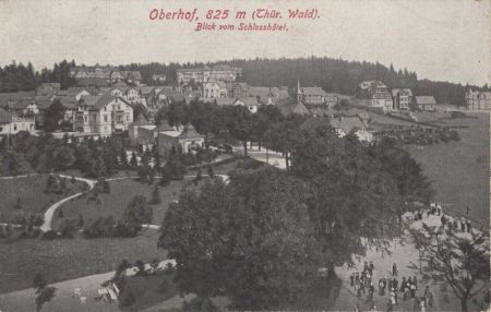Oberhof - Blick vom Schlosshotel Oberhof - Blick vom Schlosshotel