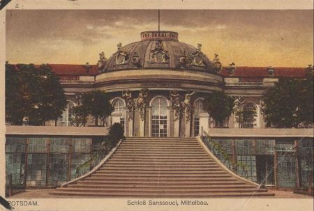 Potsdam, Sanssouci - Mittelbau Potsdam, Sanssouci - Mittelbau