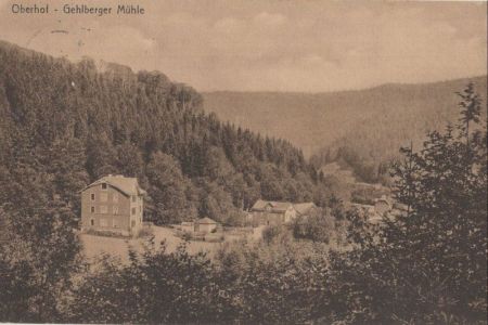 Oberhof - Gehlberger Mühle Oberhof - Gehlberger Mühle