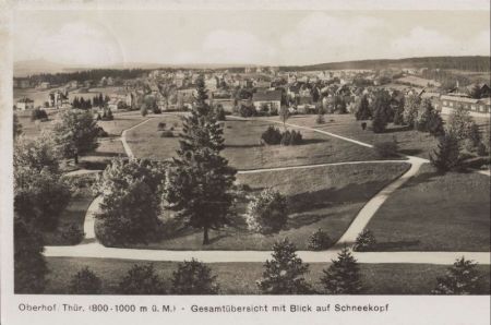 Oberhof - Gesamtübersicht Oberhof - Gesamtübersicht