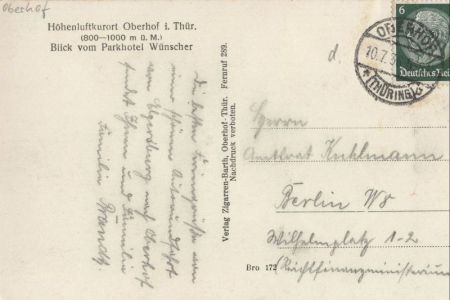 Oberhof - Gesamtübersicht Oberhof - Gesamtübersicht