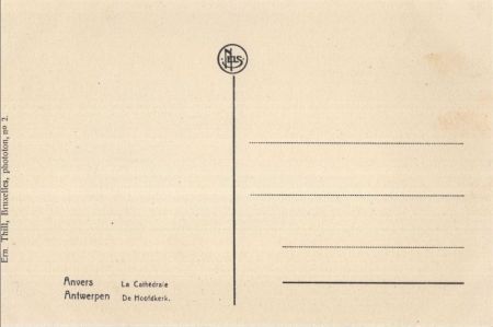 Anvers - Antwerpen - Belgien - Cathedrale