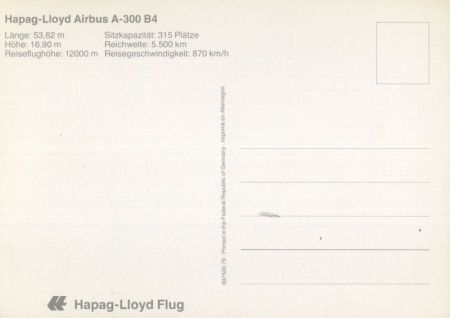 Hapag-Lloyd Airbus Hapag-Lloyd Airbus