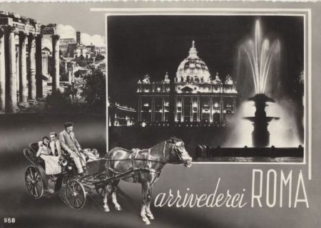 Rom - Roma - Italien - mit Kutsche Rom - Roma - Italien - mit Kutsche