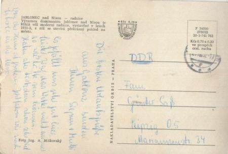 Jablonec nad Nisou - Tschechien - Radnice Jablonec nad Nisou - Tschechien - Radnice