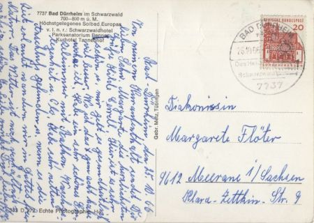 Bad Dürrheim (Schwarzwald) - Hotel und Sanatorien Bad Dürrheim (Schwarzwald) - Hotel und Sanatorien
