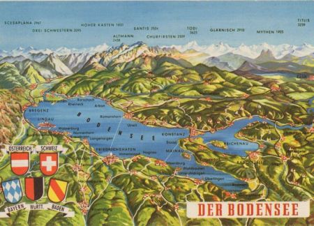 Bodensee - Übersicht Bodensee - Übersicht