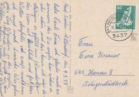 Bad Sooden-Allendorf - Kurmittelhaus Bad Sooden-Allendorf - Kurmittelhaus