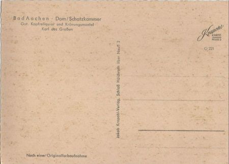 Aachen - Dom, Schatzkammer, Kopfreliquiar Aachen - Dom, Schatzkammer, Kopfreliquiar