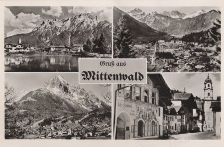 Mittenwald - 4 Bilder Mittenwald - 4 Bilder