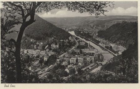 Bad Ems - von oben Bad Ems - von oben
