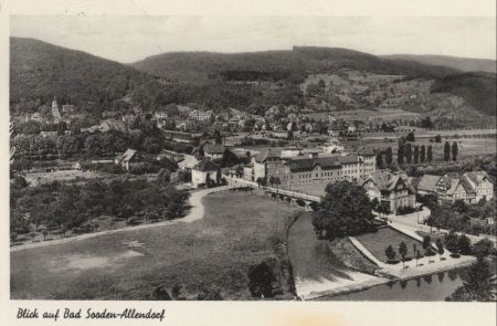 Bad Sooden-Allendorf - Blick zur Stadt Bad Sooden-Allendorf - Blick zur Stadt