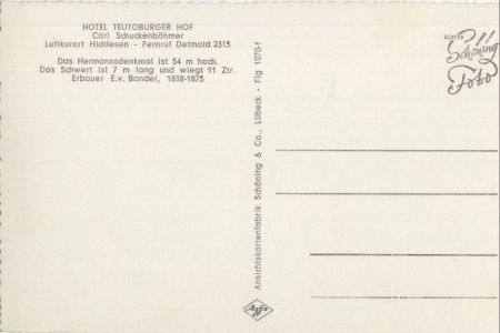 Teutoburger Wald - Hermannsdenkmal