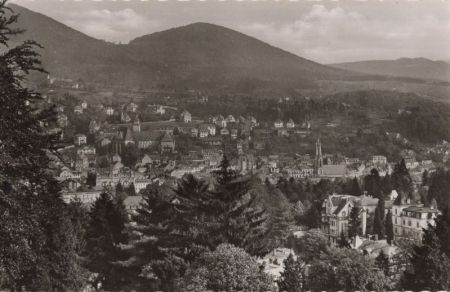 Baden-Baden - Blick vom Friesenberg Baden-Baden - Blick vom Friesenberg