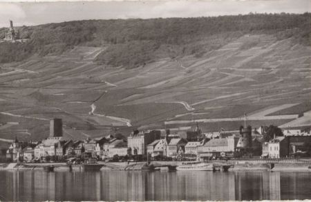 Rüdesheim am Rhein - mit Nationaldenkmal Rüdesheim am Rhein - mit Nationaldenkmal