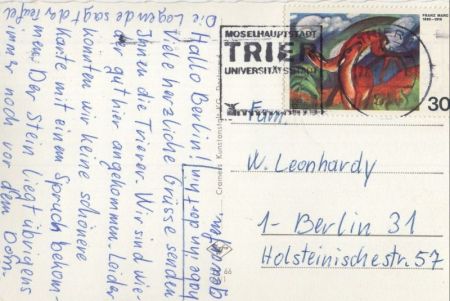Trier - Duhmstaan Trier - Duhmstaan
