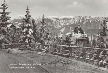 Semmering - Kurort - Österreich - Südbahnhotel Semmering - Kurort - Österreich - Südbahnhotel