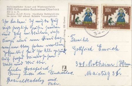 Hahnenklee (OT von Goslar) - Bockswiese - Gustav-Adolf-Kirche Hahnenklee (OT von Goslar) - Bockswiese - Gustav-Adolf-Kirche