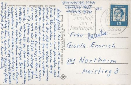 Altenau - Leuchtfontäne Altenau - Leuchtfontäne