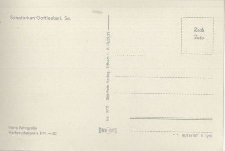 Bad Gottleuba - Sanatorium Bad Gottleuba - Sanatorium