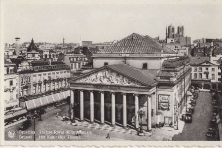 Brüssel - Bruxelles - Belgien - Königliches Theater Brüssel - Bruxelles - Belgien - Königliches Theater