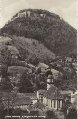 Königstein - mit Festung Königstein - mit Festung