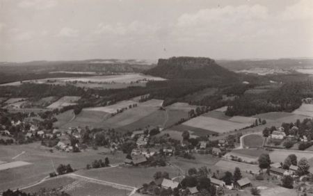 Sächsische Schweiz - Blick auf Pfaffendorf Sächsische Schweiz - Blick auf Pfaffendorf