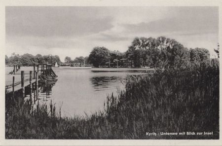 Kyritz - Untersee mit Insel Kyritz - Untersee mit Insel