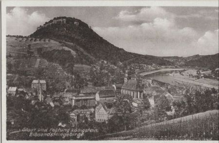 Königstein - Stadt und Festung Königstein - Stadt und Festung