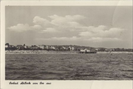 Ahlbeck - von der See aus Ahlbeck - von der See aus