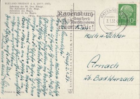 Frueauf - Anbetung der Hl. Drei Könige Frueauf - Anbetung der Hl. Drei Könige