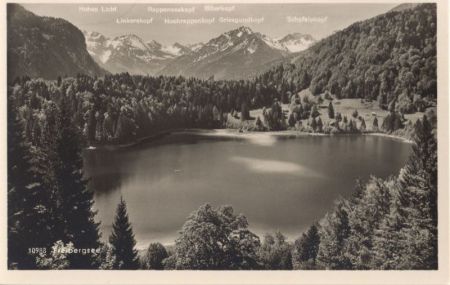 Freibergsee - von oben Freibergsee - von oben
