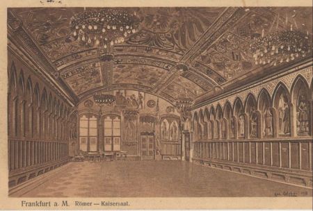 Frankfurt Main - Römer, Kaisersaal Frankfurt Main - Römer, Kaisersaal