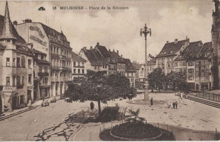 Mulhouse - Frankreich - Place de la Reunion Mulhouse - Frankreich - Place de la Reunion