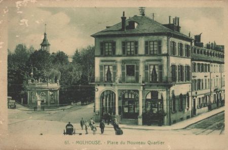 Mulhouse - Frankreich - Place du Nouveau Quartier Mulhouse - Frankreich - Place du Nouveau Quartier