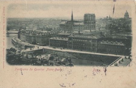Paris - Frankreich - Panorama du Qauartier Notre Dame Paris - Frankreich - Panorama du Qauartier Notre Dame